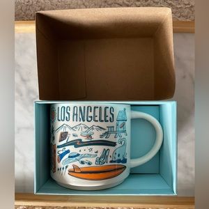 Starbucks Been There Series 14 oz LOS ANGELES Mug Collection New In Original Box